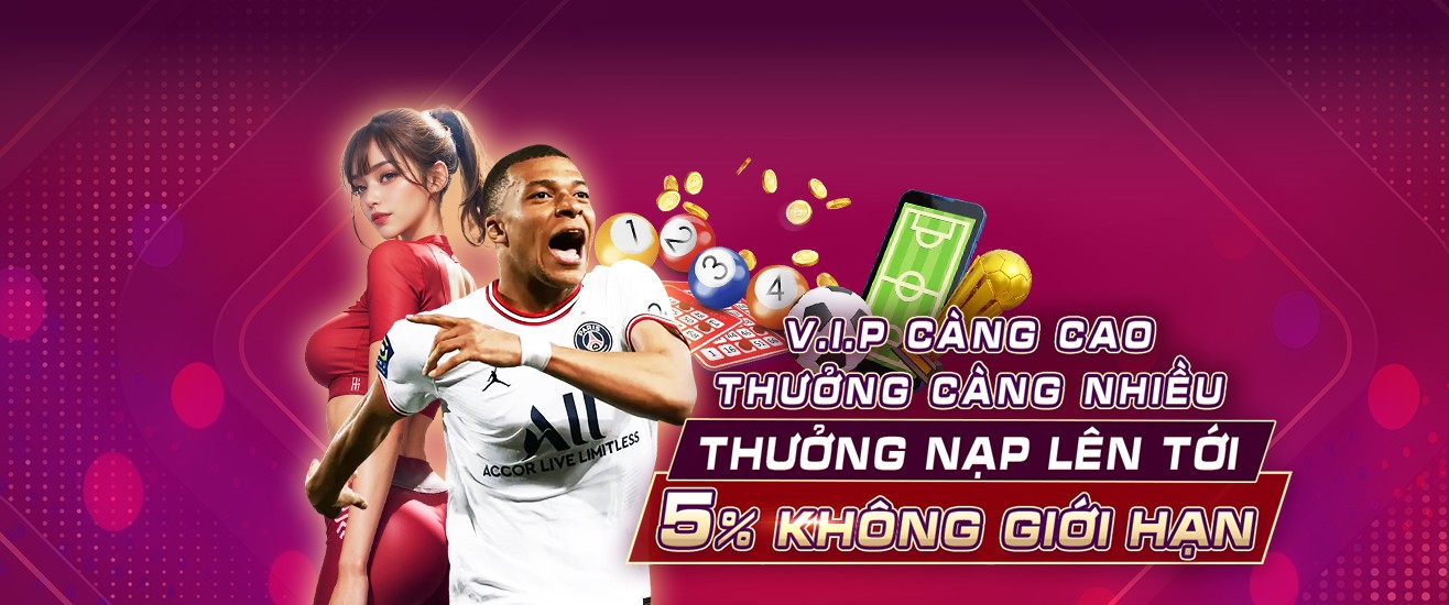 Hình ảnh quảng cáo của vipwin hiển thị nền tảng và các lợi ích