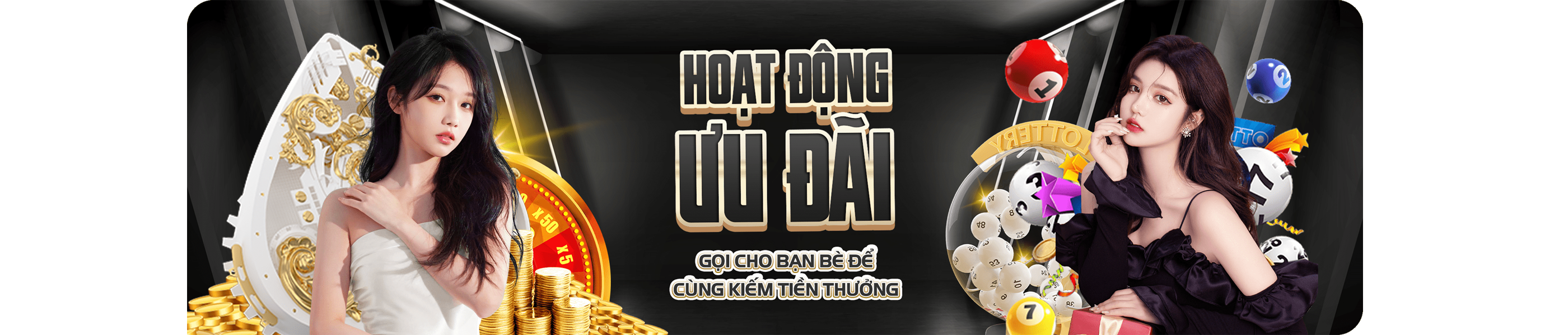 Hình ảnh quảng cáo của vipwin hiển thị nền tảng và các lợi ích