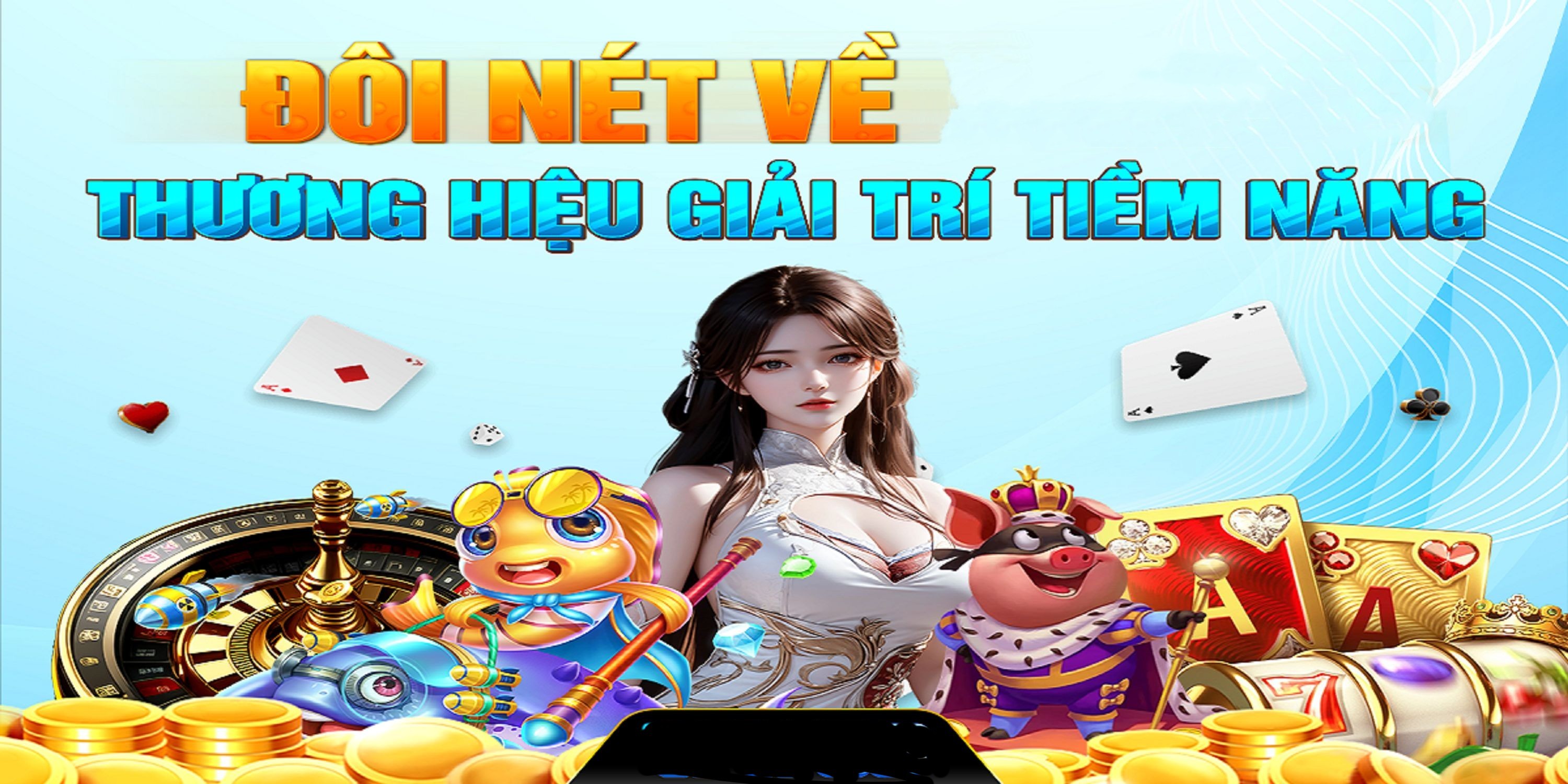Hình ảnh quảng cáo của vipwin hiển thị nền tảng và các lợi ích