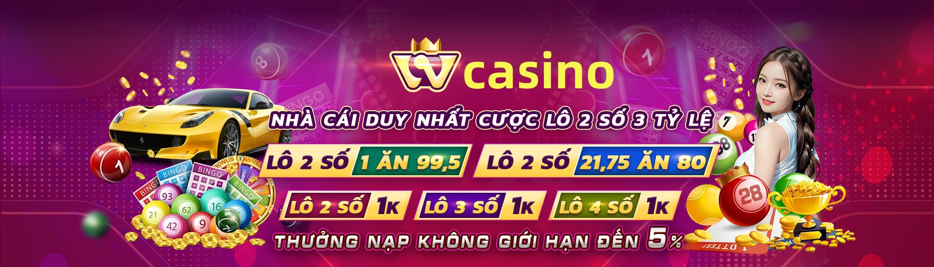 Hình ảnh quảng cáo của vipwin hiển thị nền tảng và các lợi ích